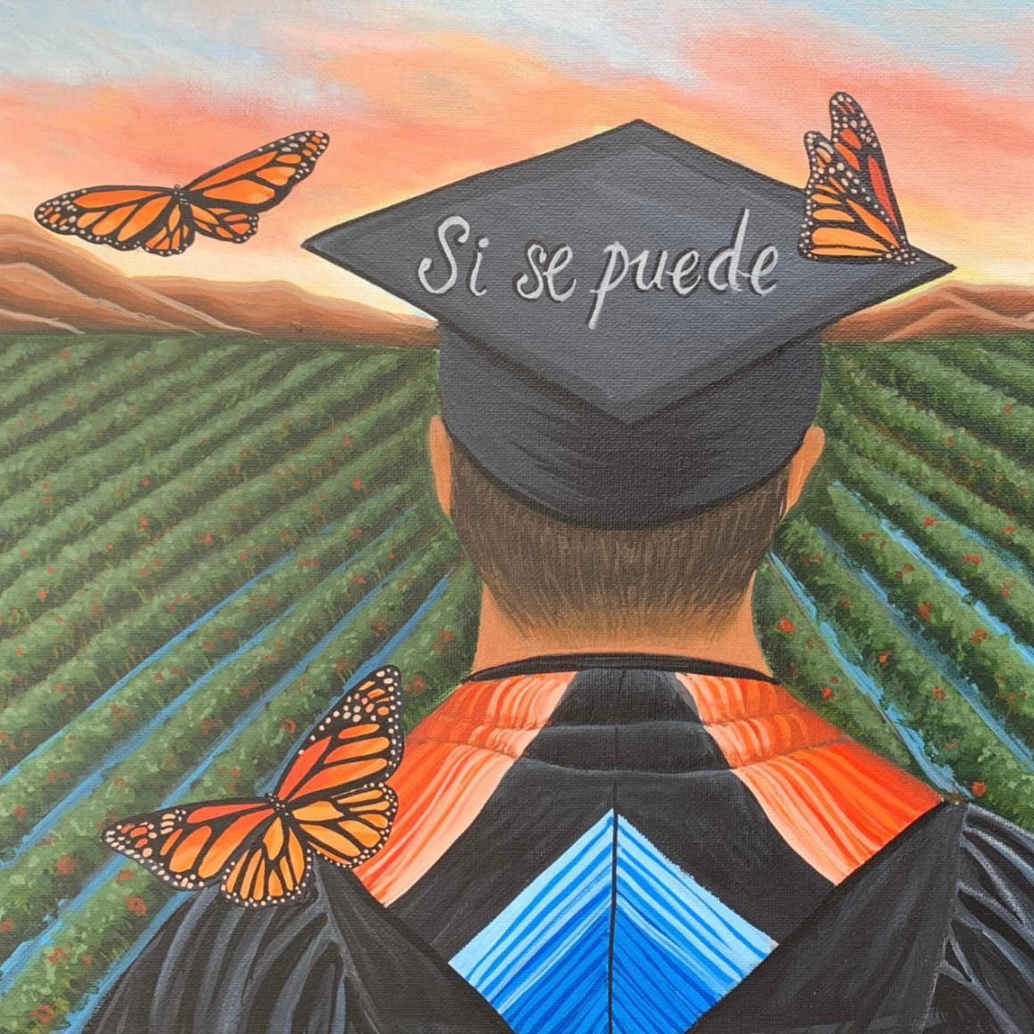 SQUARE Yesi Magdaleno-Solis, Soñando Para Volar, 2020